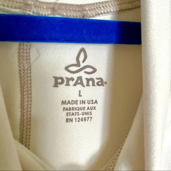 Prana Cowl Neck Sweater / Sweatshirt Size Large, Super Soft, Neutral Color! - Picture 5 of 7